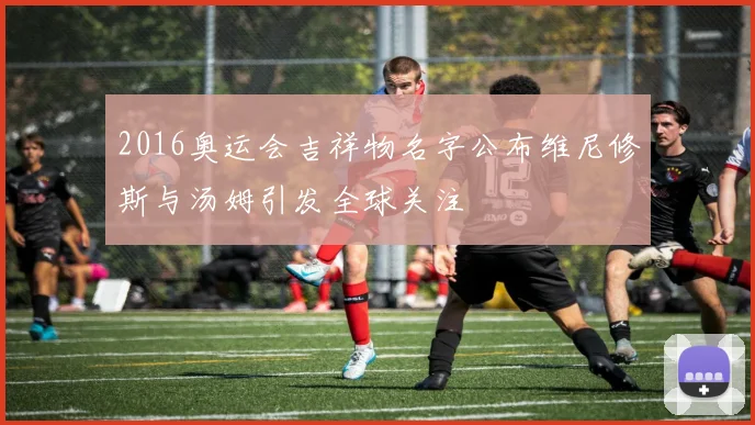 2016奥运会吉祥物名字公布维尼修斯与汤姆引发全球关注